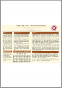Poster 1: LI Ting-BCLTS 2022
