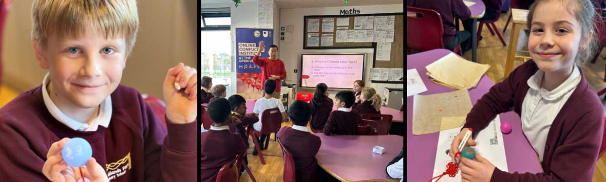 children in a primary school setting